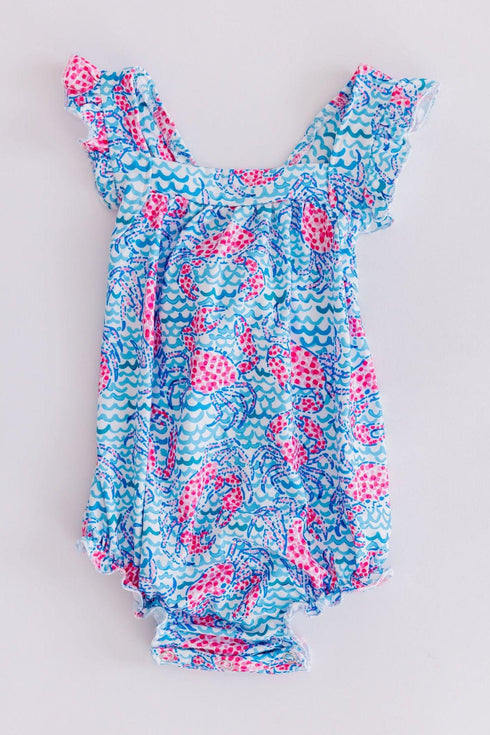 crab-walk-ruffle-cross-back-romper Mila & Rose - Sophia's StyleRuffle Cross Back Romper-1